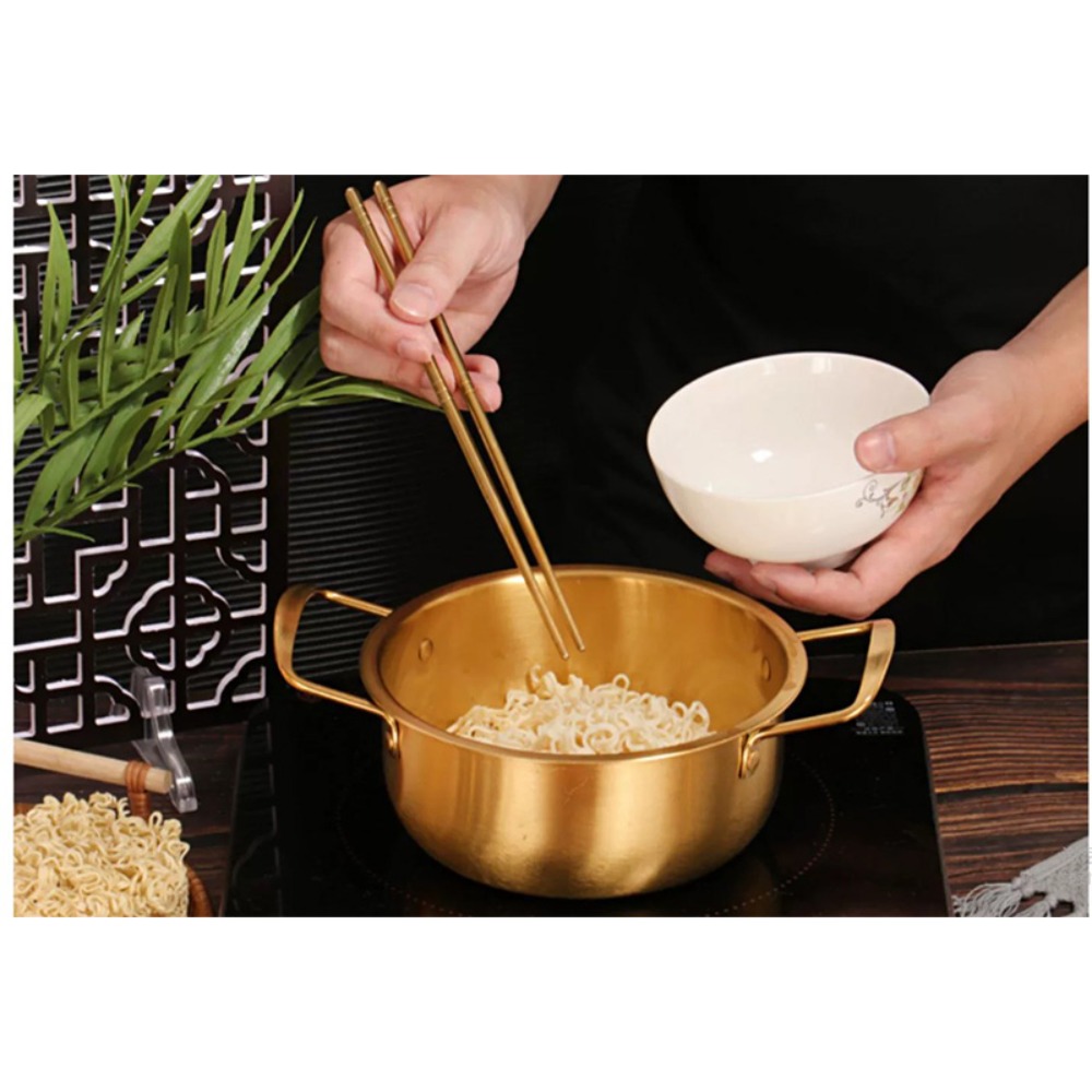 Stainless Steel Korean Ramen P - Camping Cooking Noodles recension och pris